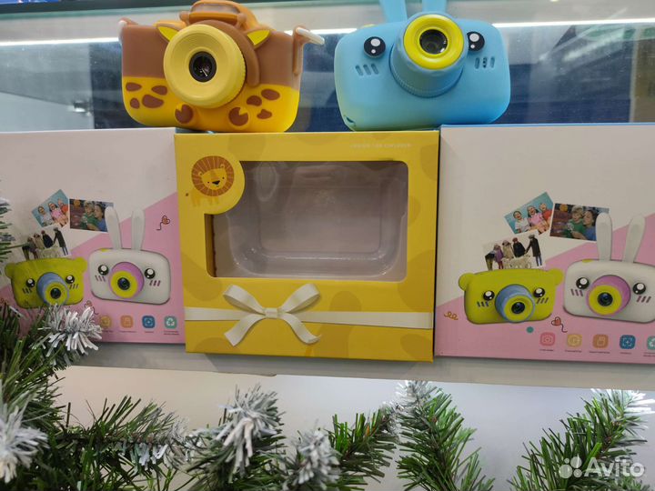 Детский фотоаппарат зайчик