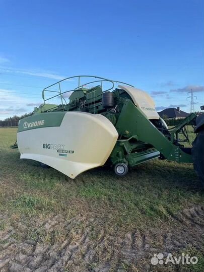 Пресс-подборщик Krone Big Pack, 2016