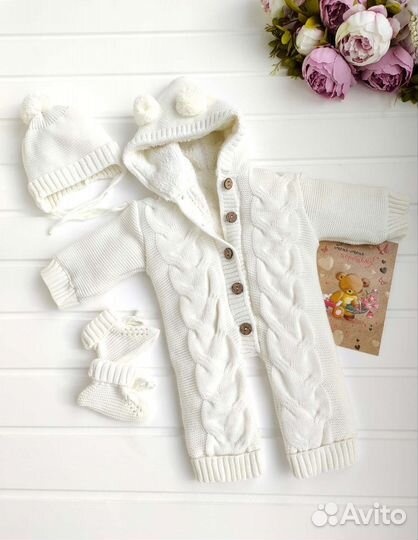 Комбинезон вязаный rusknit