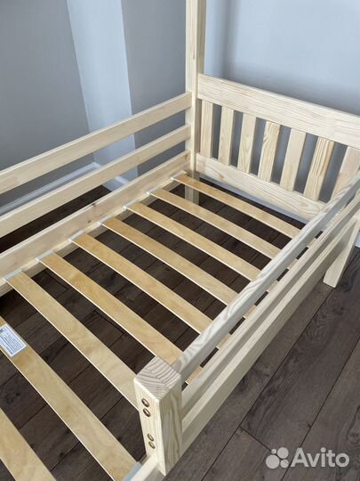 Детская кровать от 3 лет домик