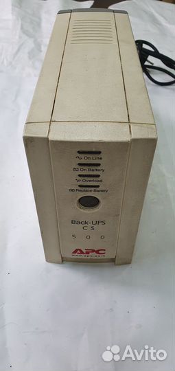 Ибп бесперебойник APC BK500-RS