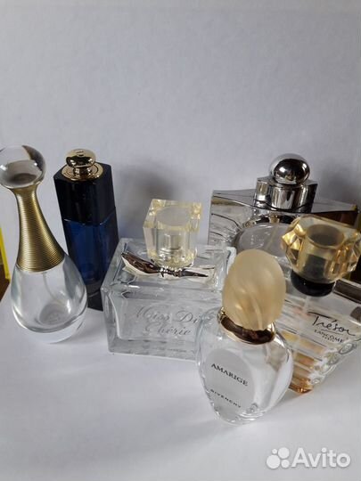 Флаконы из-под парфюмов - винтаж, снятости, лимитк