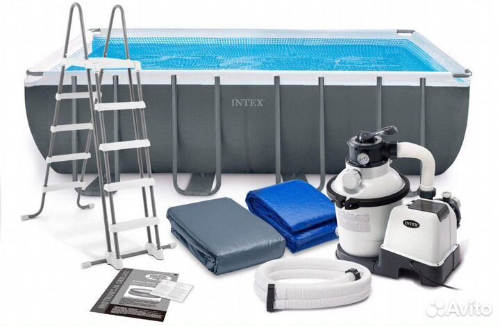 549x274x132 intex каркасный бассейн 26356