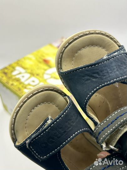 Сандалии натуральная кожа 20 размер