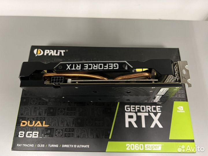 Видеокарта RTX 2060 Super Dual 8 gb Palit