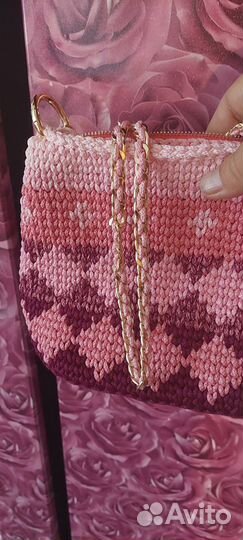 Сумка женская вязаная