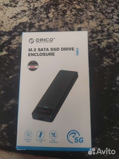 Корпус для м.2 SATA ssd oriko