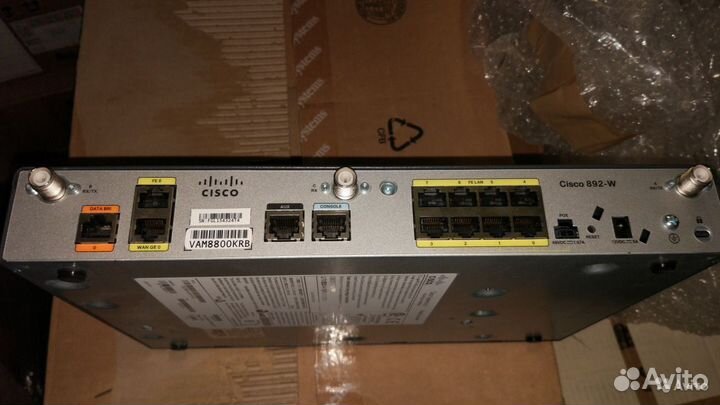 Маршрутизатор Cisco 892W-AGN-E-K9 HE Китай/1шт/Б/У