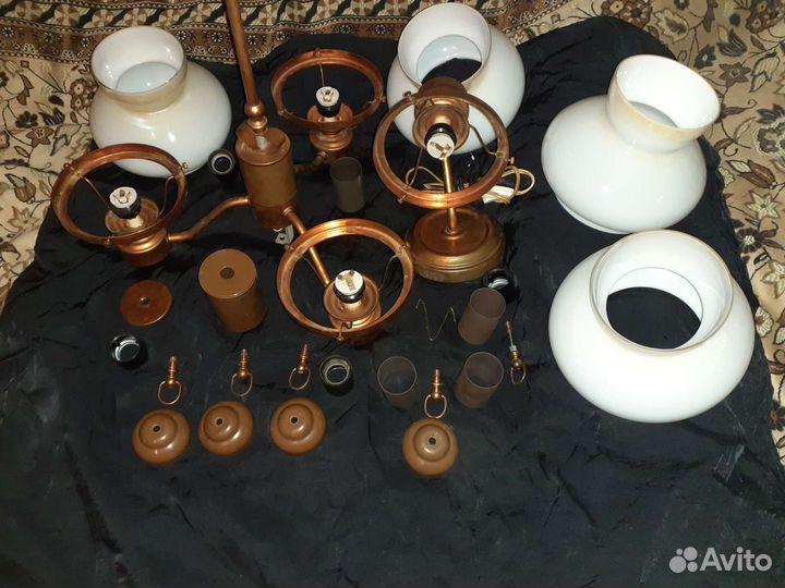 Люстра + бра СССР