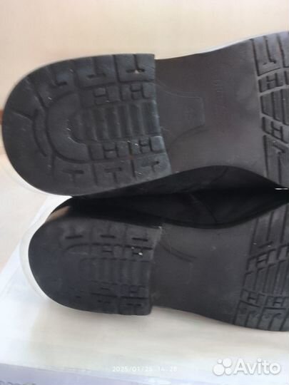 Ботинки мужские зимние натуральная замша, мех 45 б