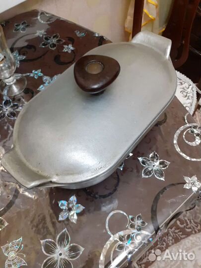 Утятница чугунная большая из СССР