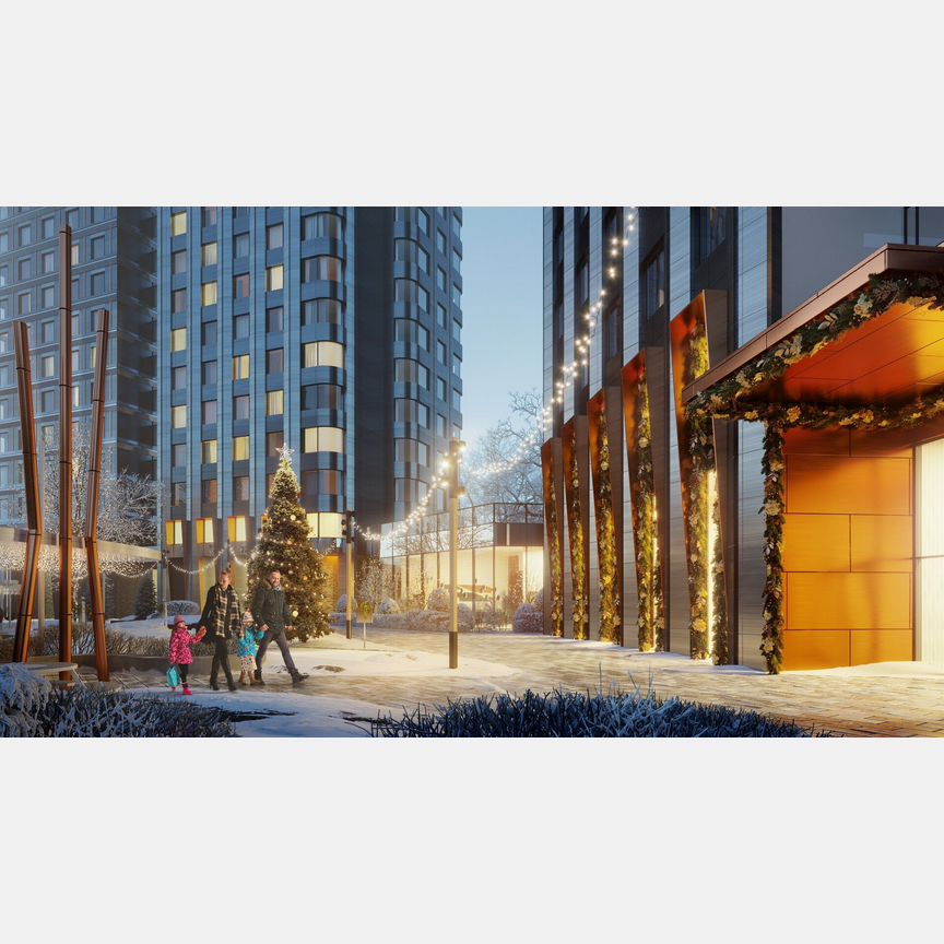 2-к. квартира, 57,8 м², 9/9 эт.