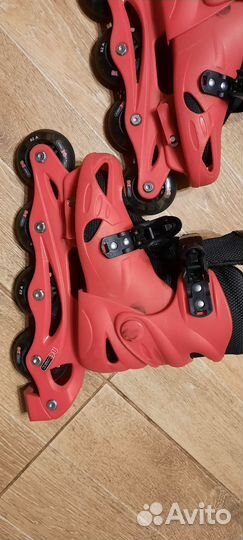Роликовые коньки детские раздвижные