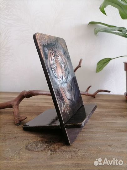 Подставка для телефона Тигр