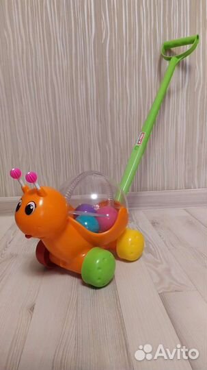 Улитка, каталка для детей при ходьбе