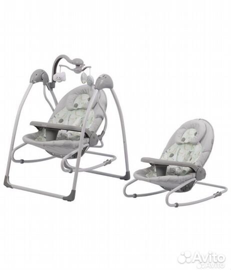 Электрокачели шезлонг 2 в 1