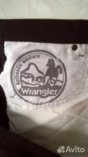 Джинсы Wrangler чёрные