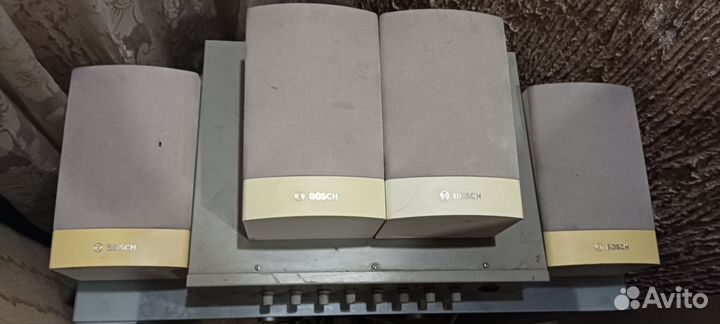 Усилитель roxton AA-120 4 оповещателя dosch