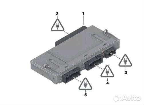 Блок комфорта Bmw X3 F25 N57D30A 58959870 2017