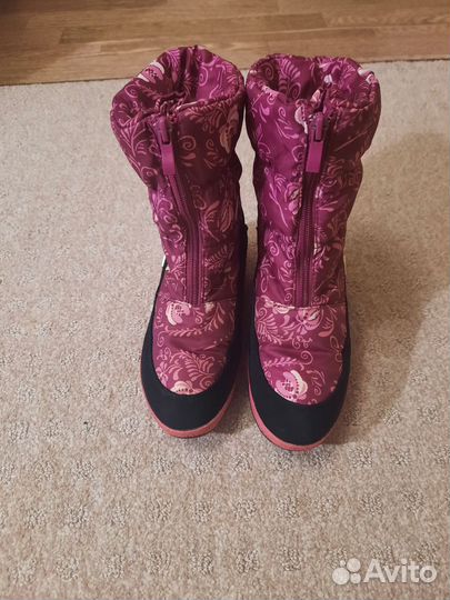 Сапоги зимние 33 -34 для девочки