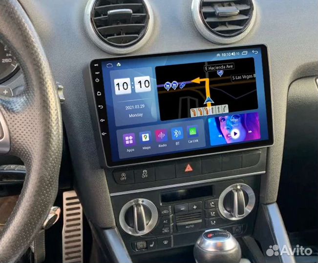 Андроид магнитолы для Audi A3 2003-2013