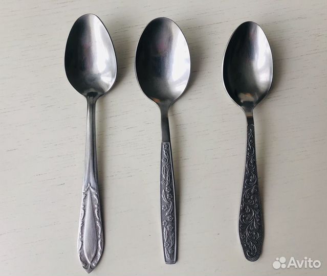 Столовые ложки, ножи, вилки СССР
