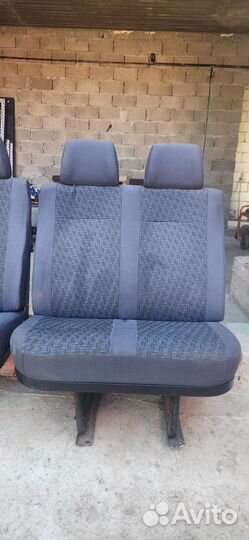 Двойные сидения на газель
