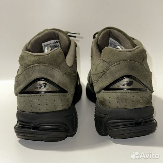 Кроссовки New balance 2002R green black оригинал