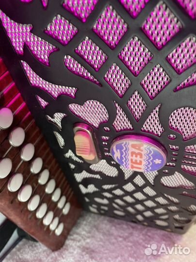 Гармонь Теза с Регистром Шуйская Заказная Ля мажор