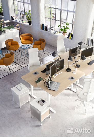 Стол компьютерный Bekant IKEA