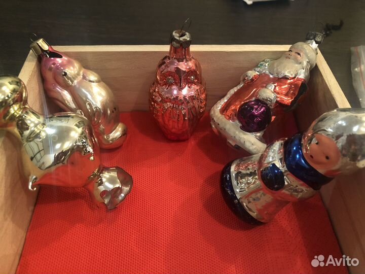 Елочные игрушки СССР