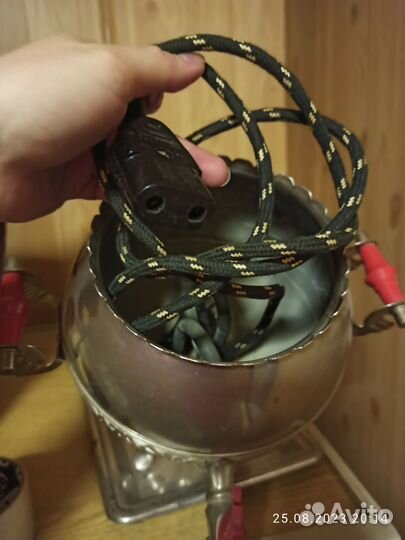 Самовар электрический петушок бу с подносом