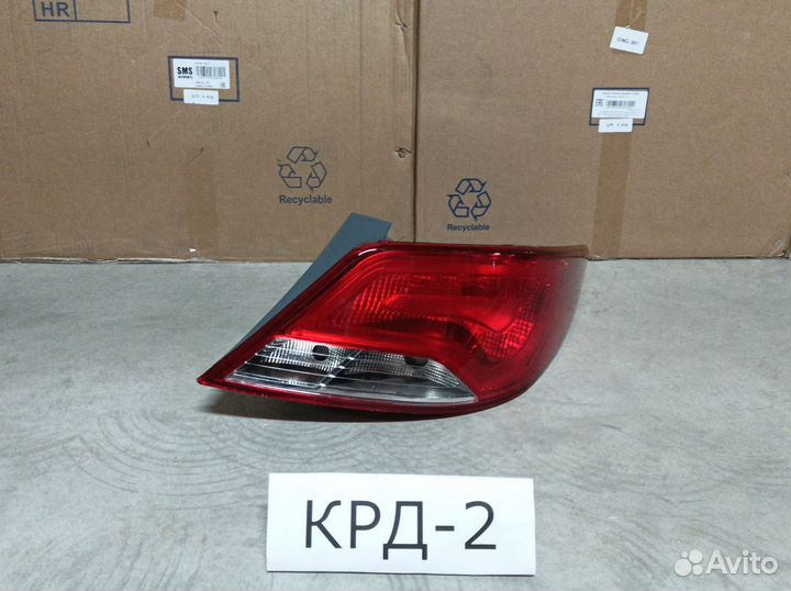 Фонарь правый Hyundai Solaris 1 2011-2017