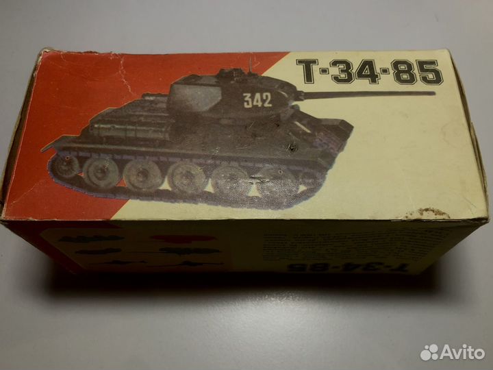 Модели танков 1 43 СССР (1990 год)