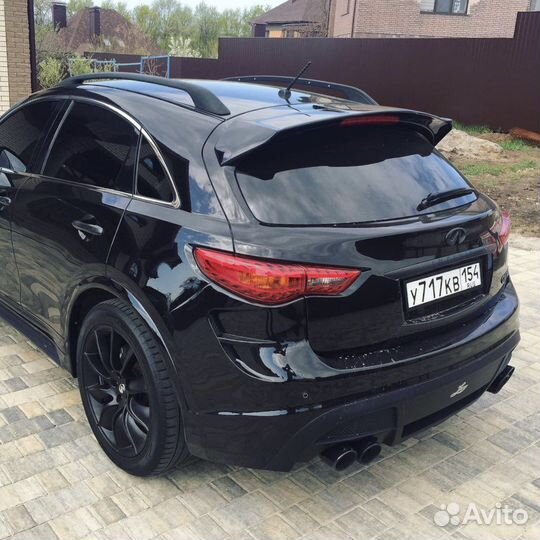 Спойлер верхний Infiniti fx/qx70