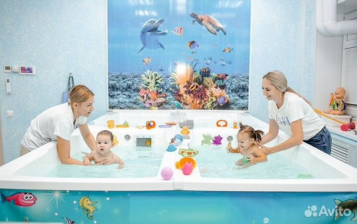 Франшиза детского аквацентра с доходом от 170000