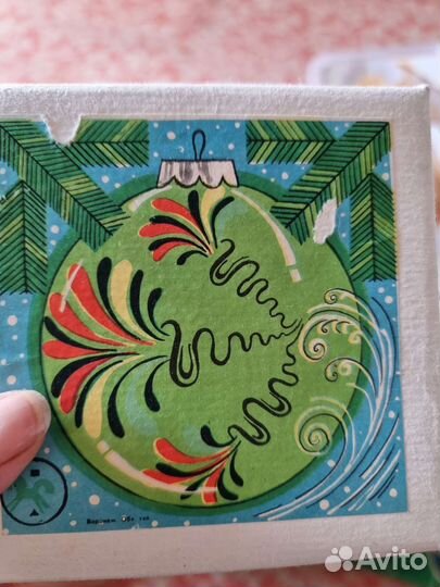 Елочные игрушки СССР