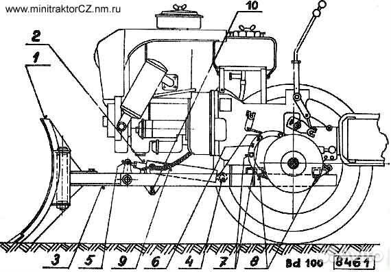 Косилка Agrozet ZT-152, 1989