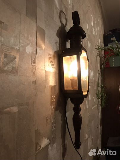 Светильник настенный б/у