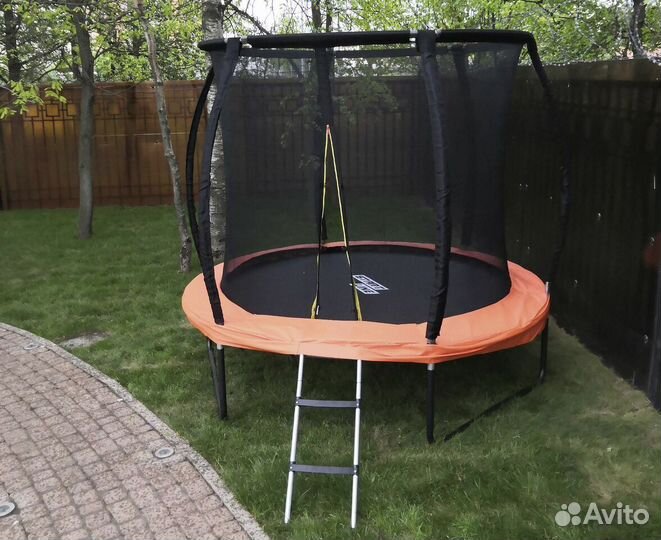 Батут с сеткой