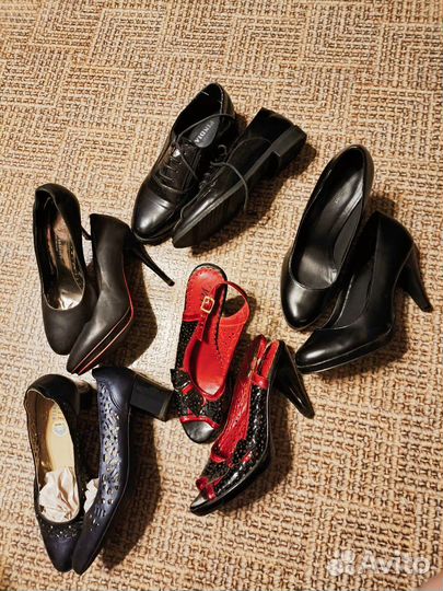 Обувь женская 38 размер пакетом