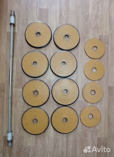 Штанга гриф блины