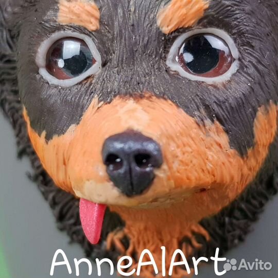 Кружка чашка с портретом животного собаки на заказ