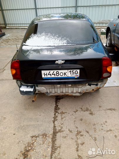 Крышка багажника на chevrolet lanos