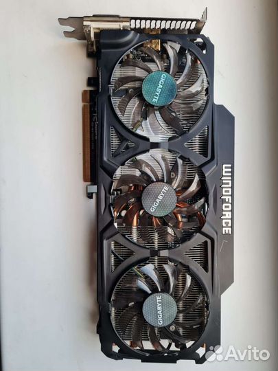 Видеокарта gigabyte gtx770 2gb