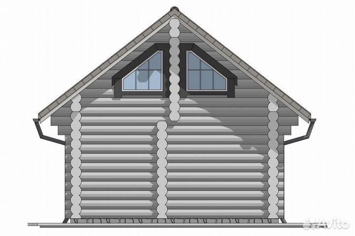 Баня из сруба 58 м.кв (№30)