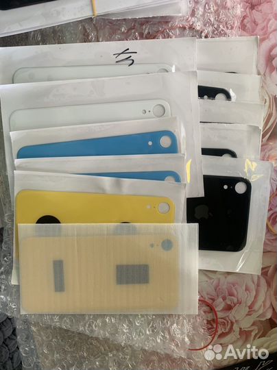 Задняя стеклянная крышка iPhone X, XS, XR, XS Max