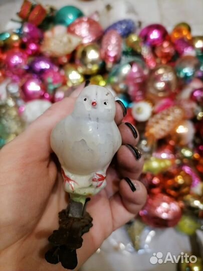 Елочные игрушки СССР советские