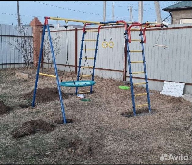 Детский спортивный комплекс уличный с гнездом