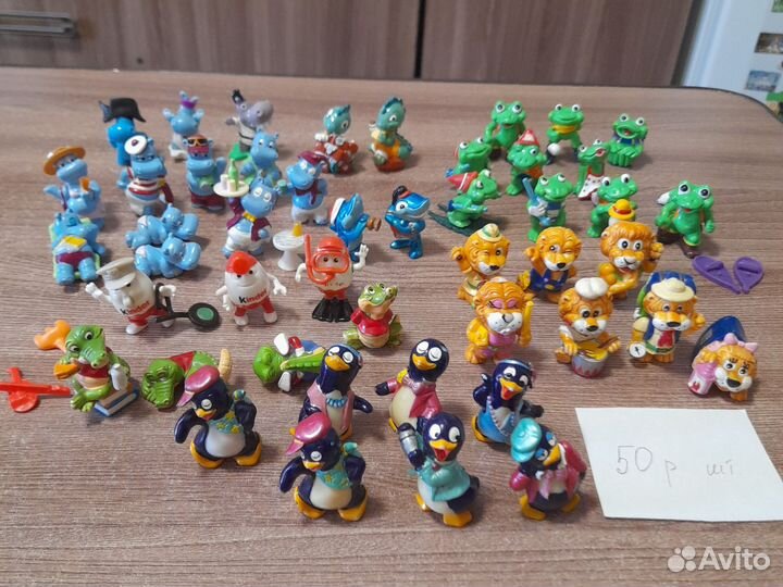 Фигурки киндер и не только